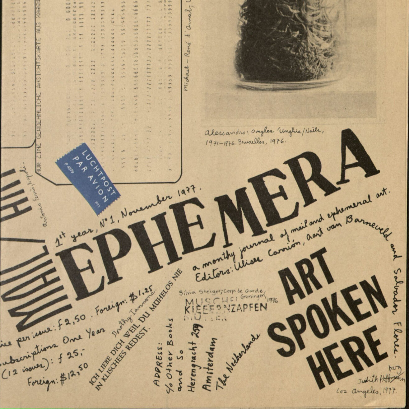 EPHEMERA