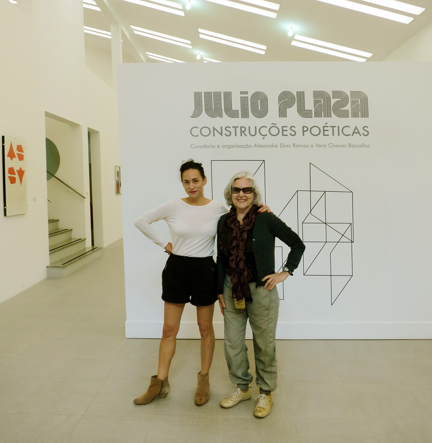 Sofia Cuy e Vera Chaves Barcellos. Crédito: Divulgação / FVCB