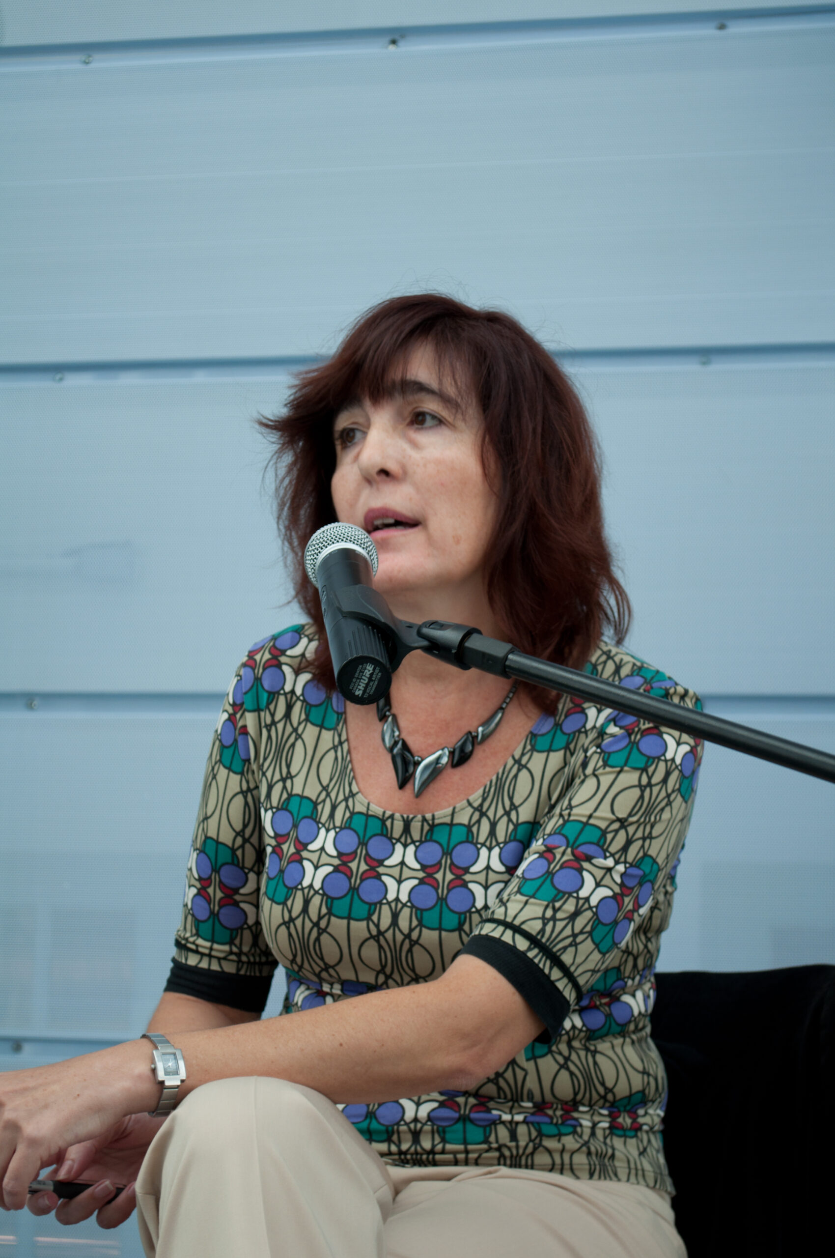 Palestra Carmen Pardo Salgado ( foto: Sergio Sakakibara)