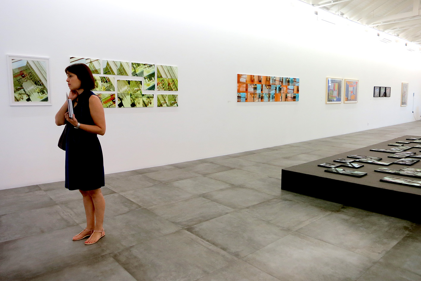 Vista geral da exposição Fata Morgana ou